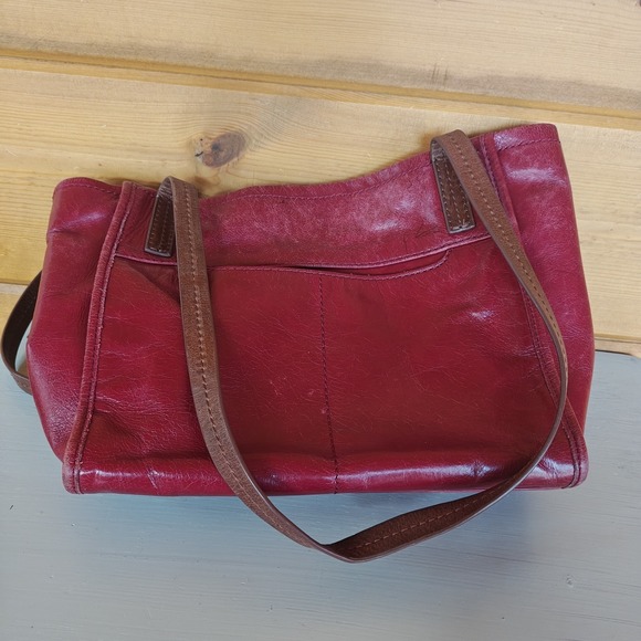 HOBO Handbags - HOBO Brand Cecily Leather Mini Tote Luscious Crimson Red Garnet [Pen Marks]